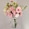 FB_IMG_1786664092592 Florero de lisianthus con gerbera